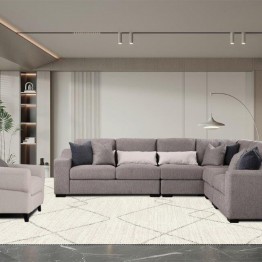 Modern Corner Sofa Set with Single Chair XD-951