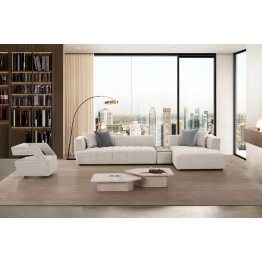 طقم كنب زاوية مع كرسي مفرد مودرن ZW-23035