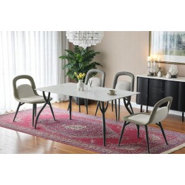 Dining table with 8 chairs modern DT-BF12