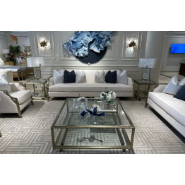 New Classic Sofa Set 5 Pieces Miami-A