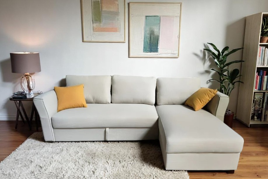 Modern Beige Sofa Bed C-002