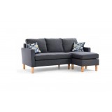 Modern Grey Corner Sofa Set C-001