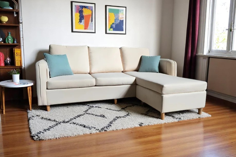 طقم كنب زاوية مودرن بيح C-001