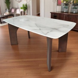 Dining table (75*100*200) modern T-66