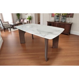 Dining table (75*100*200) modern T-66
