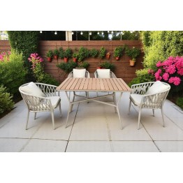 Dining table with 6 chairs modern 930/6
