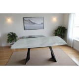 Dining table (75*100*200) modern B-9076