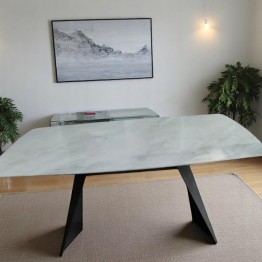 Dining table (75*100*200) modern B-9076