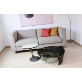 Modern 2 piece single table D-9310
