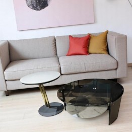 Modern 2 piece single table D-9310