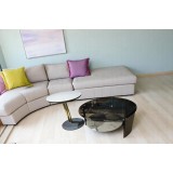 Modern 2 piece single table D-9310