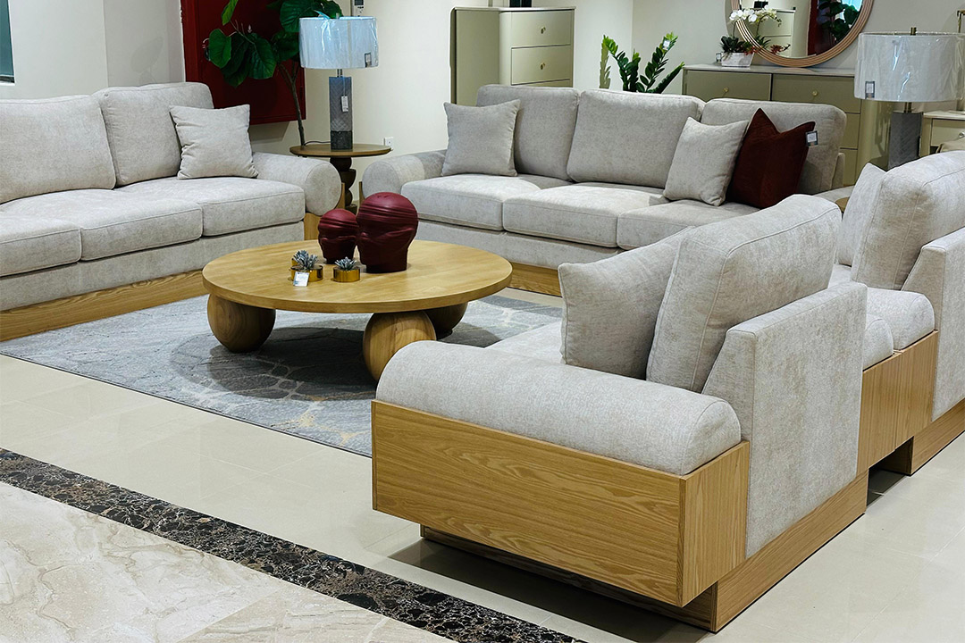 Modern sofa set of 5 pieces U-3359
