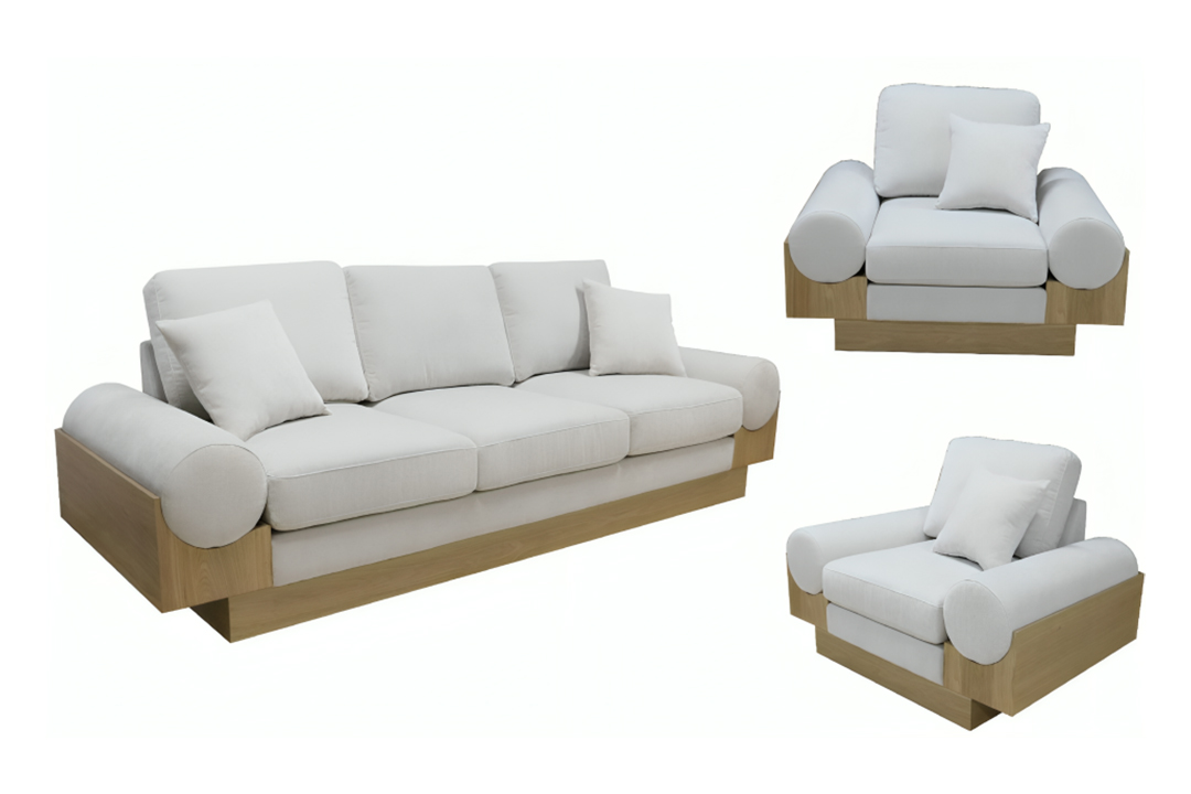 Modern sofa set of 4 pieces U-3359