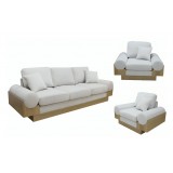 Modern sofa set of 4 pieces U-3359