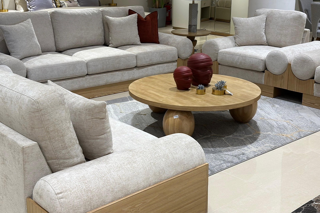 Modern sofa set of 3 pieces U-3359