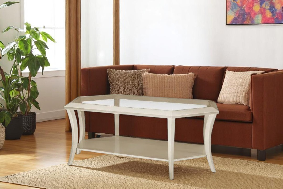 Modern 3 piece silver tea tables T-07