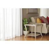 Modern 3 piece silver tea tables T-07