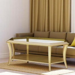Modern 3 Piece Champagne Tea Table Set T-07