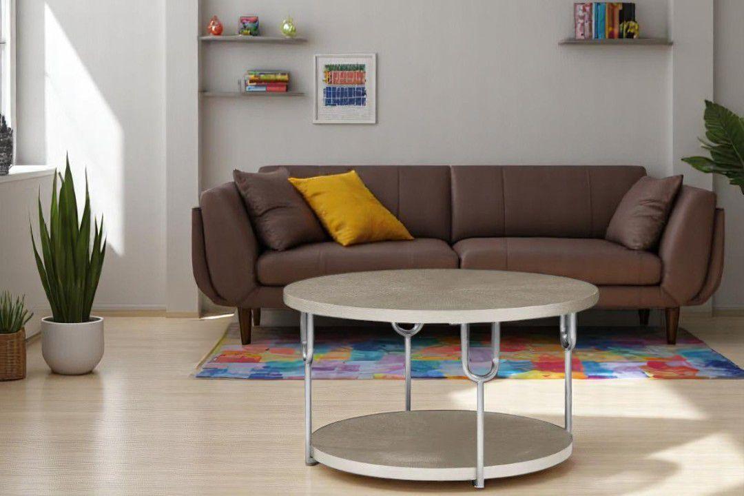 Modern tea tables 3 pieces T-08 (Sliver)