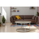 Modern tea tables 3 pieces T-08 (Sliver)