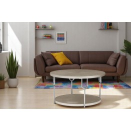 طاولات شاي مودرن 3 قطع T-08 (Sliver)