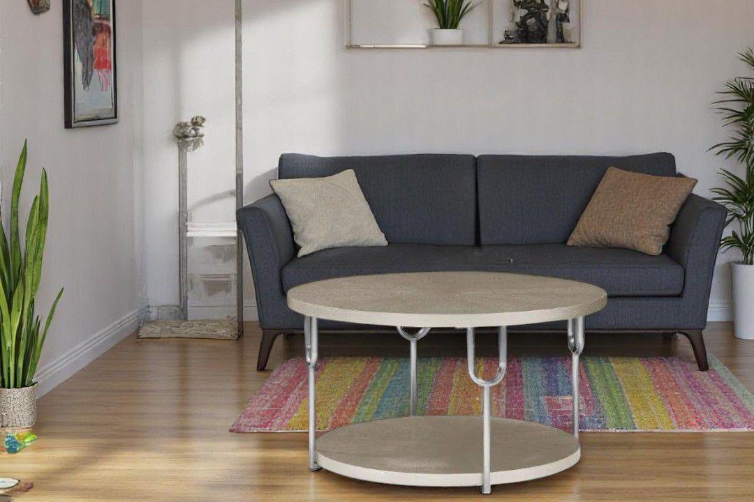 Modern tea tables 3 pieces T-08 (Sliver)