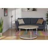 Modern tea tables 3 pieces T-08 (Sliver)