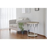 Modern tea tables 3 pieces T-08 (Sliver)