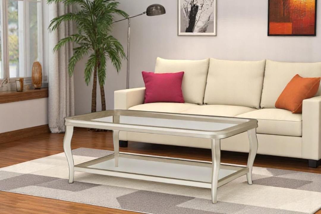 Modern tea tables 3 pieces T-03B (Sliver)