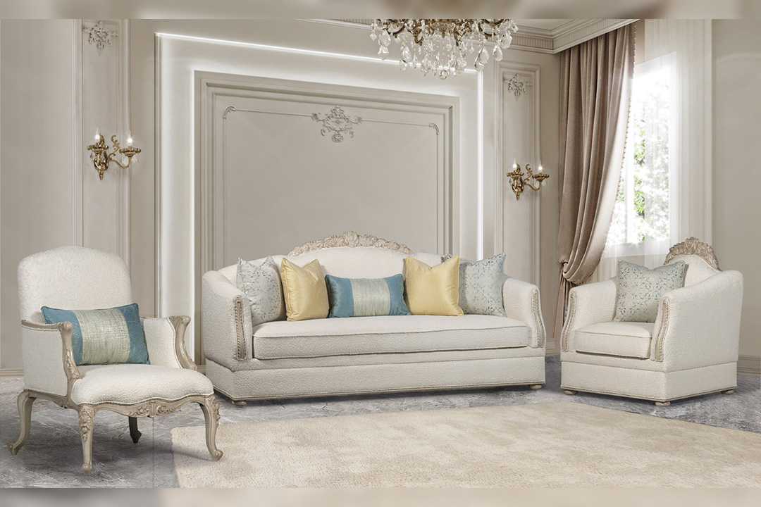 Sofa set of 4 pieces, New Classic H-172-2