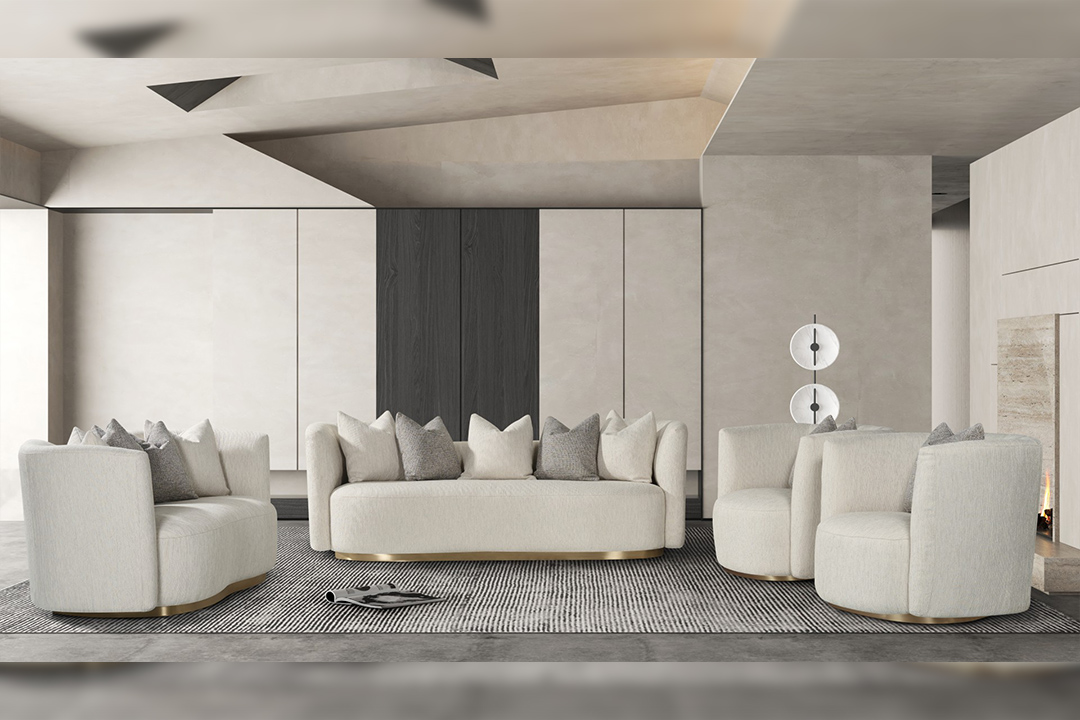 Modern sofa set of 4 pieces YP-8061