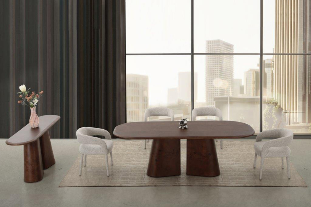 Modern 10 chair dining table LZ-391DT
