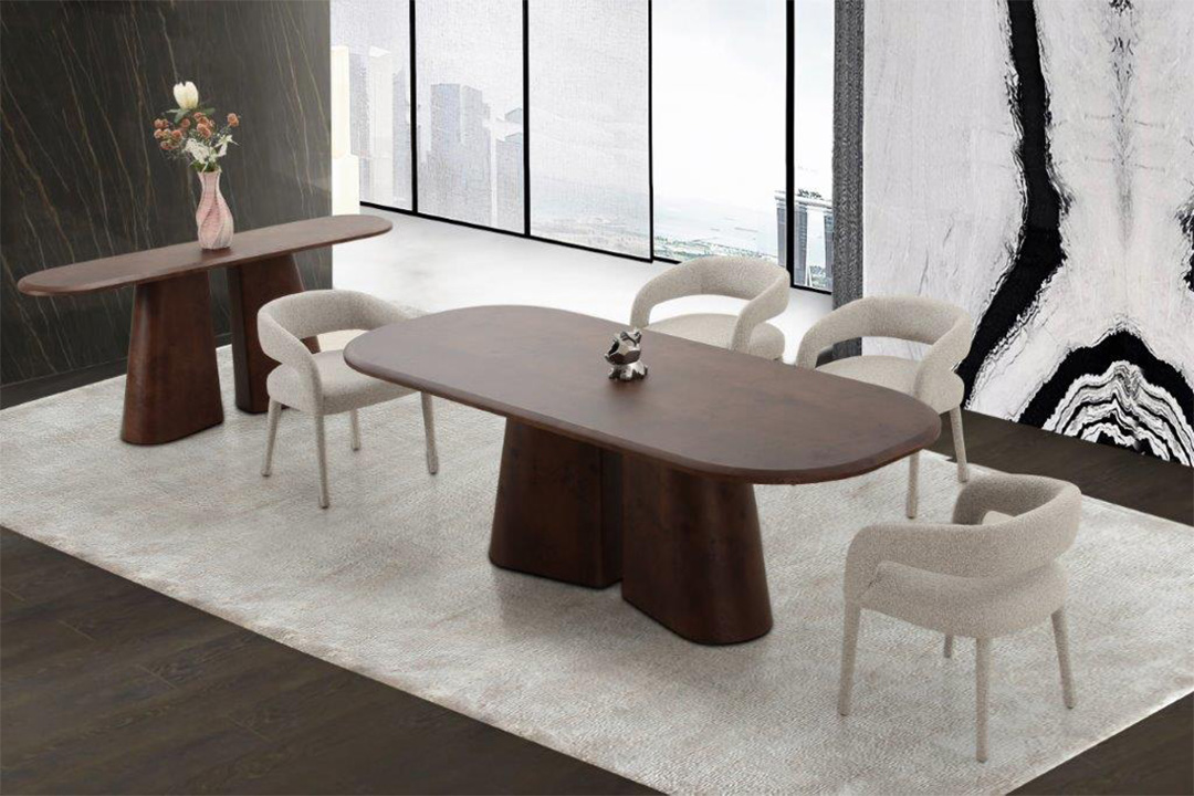 طاولة طعام 8 كراسي مودرن LZ-391DT