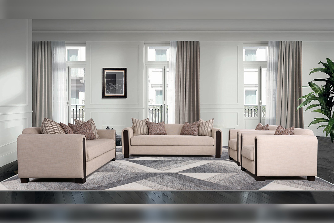 Modern sofa set of 4 pieces XD-904