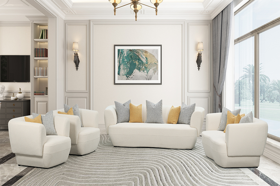 طقم كنب مودرن 5 قطع YP-8059