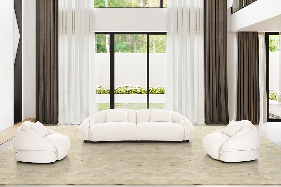 طقم كنب مودرن 4 قطع ZW-24003 