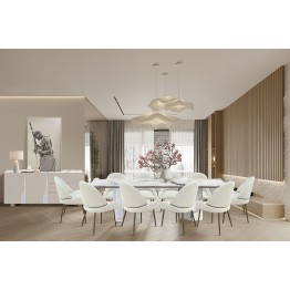 طاولة طعام 8 كراسي مودرن Ym-D2492