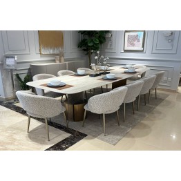 طاولة طعام 10 كراسي  مودرن Ym-D2491
