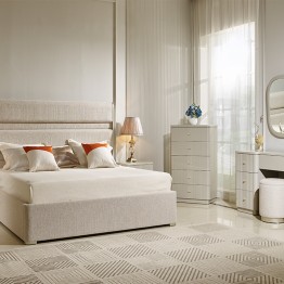 Neoclassical bedroom wardrobe with 6 doors F-521