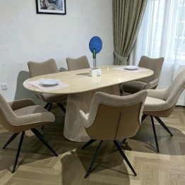 طاولة طعام 6 كراسي مودرن TG-2411T