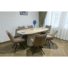 طاولة طعام 6 كراسي مودرن TG-2411T