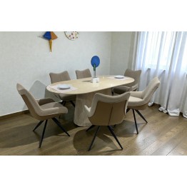 طاولة طعام 6 كراسي مودرن TG-2411T