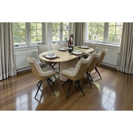 طاولة طعام 8 كراسي مودرن TG-2411T
