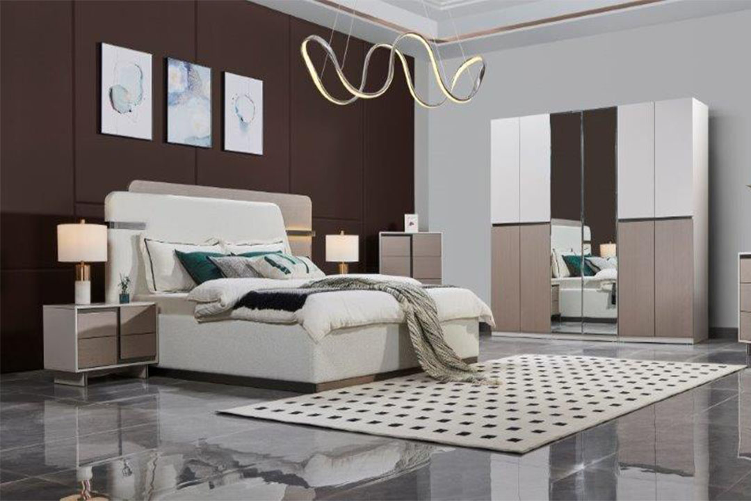 غرفه نوم مودرن دولاب 6 ابواب 5011