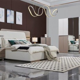 Modern bedroom wardrobe with 6 doors 5011