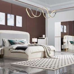 Modern bedroom wardrobe with 6 doors 399