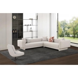 طقم كنب زاوية مودرن مع  كرسي مفرد ZW-23127 