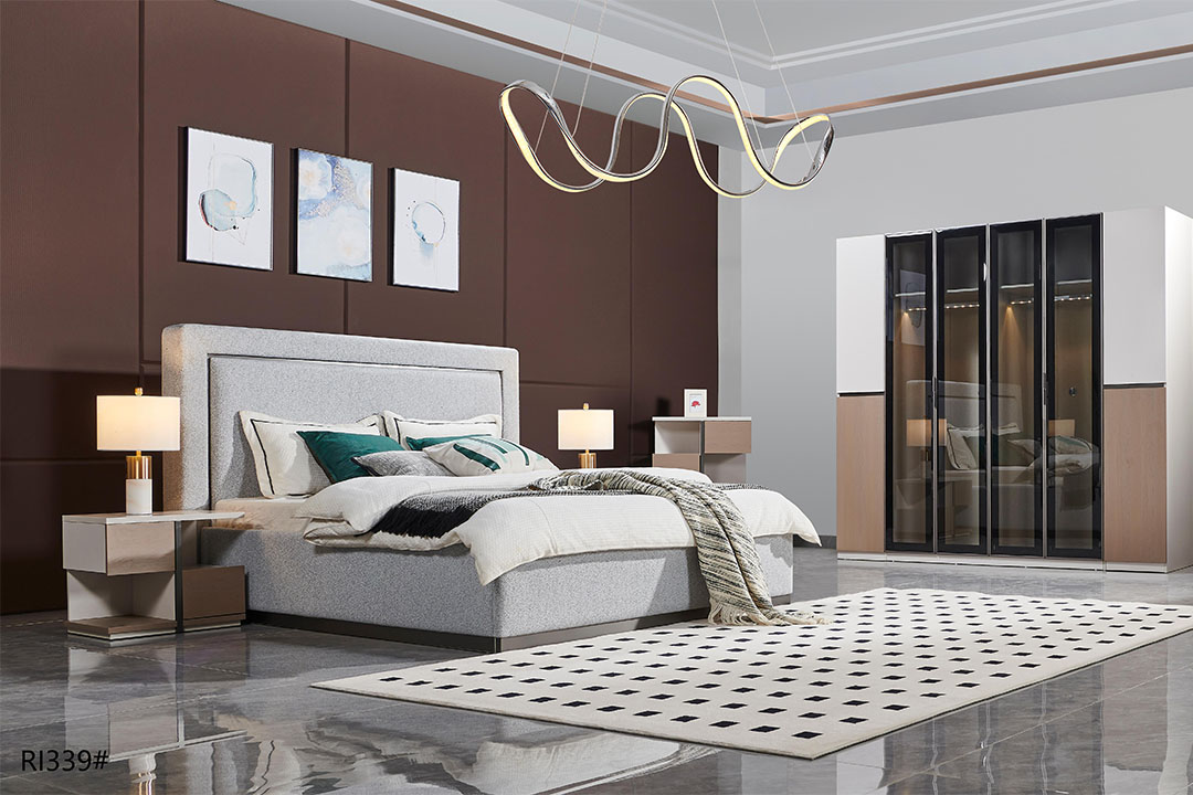 غرفه نوم مودرن دولاب 6 ابواب RI339