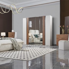 غرفه نوم مودرن دولاب 6 ابواب 394