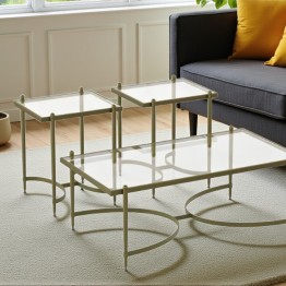 Modern 3-piece tea table set ET2976